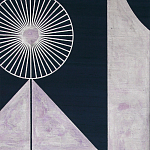 Обои ручная роспись в стиле Арт-деко Assemblage Aluminium Leaf with désargenter pearlescent antiquing варинант исполнения - 1 | Loft Concept в Липецке