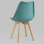 Стул с основой из пластика и мягким сиденьем Arvika Azure варинант исполнения - 5 | Loft Concept в Липецке