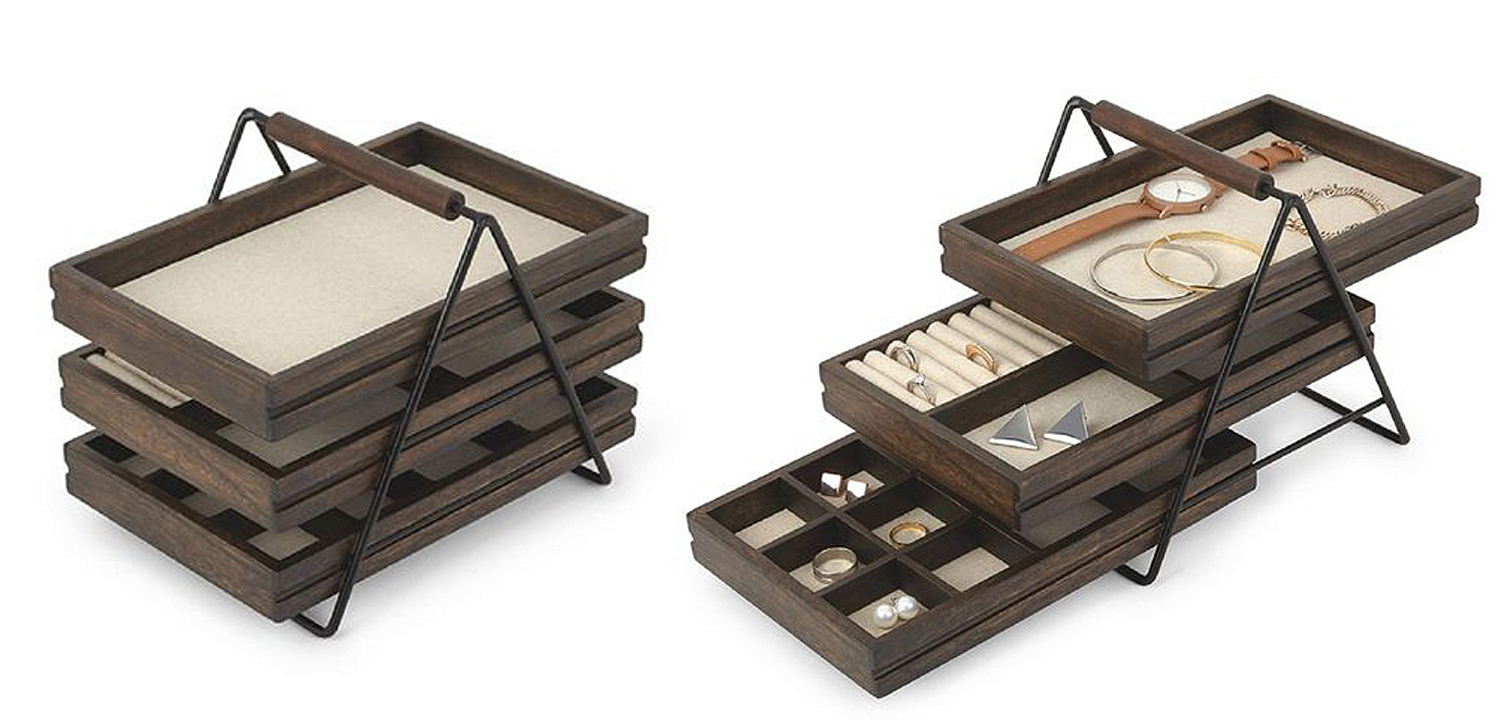 Шкатулка Tiered Jewerly Storage Box Шкатулка Tiered Jewerly Storage Box - Loft-Concept в Липецке