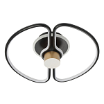 Потолочный светильник черного цвета круглой формы Luke Lampco Tracer Lamp варинант исполнения - 1 | Loft Concept в Липецке