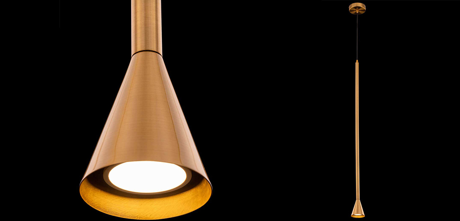 Подвесной светильник Austere gold Подвесной светильник Austere gold - Loft-Concept в Липецке