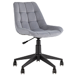 Мягкое компьютерное кресло Plushe Grey варинант исполнения - 1 | Loft Concept в Липецке