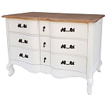 Комод бежевый в стиле Прованс Montmartre Provence Beige Wide варинант исполнения - 1 | Loft Concept в Липецке
