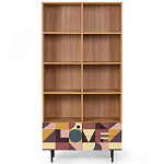 Широкий стеллаж с принтом Elise Rack варинант исполнения - 6 | Loft Concept в Липецке