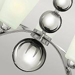 Люстра с матовыми конусными плафонами и декоративными элементами в форме шаров Hinkley варинант исполнения - 16 | Loft Concept в Липецке