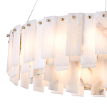 Люстра круглая декорированная натуральным камнем Stone Interior Accent варинант исполнения - 3 | Loft Concept в Липецке