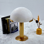 Настольная лампа c абажуром в форме купола из натурального камня  Heavenly Harmony варинант исполнения - 4 | Loft Concept в Липецке