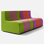 Дизайнерское кресло зеленое Poltronova Sofo Verosa Green Pink Armchair варинант исполнения - 3 | Loft Concept в Липецке