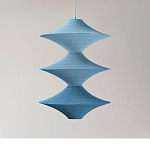 Подвесной вязаный голубой светильник «Звезда Востока 03» варинант исполнения - 1 | Loft Concept в Липецке