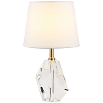 Настольная лампа с основанием из хрусталя Manlio Crystal Lampshade Table Lamp варинант исполнения - 1 | Loft Concept в Липецке