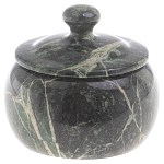 Сахарница из натурального камня Змеевик Stone Sugar Bowls варинант исполнения - 1 | Loft Concept в Липецке