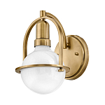 Бра с шарообразной белой лампой и декоративной рамкой Hinkley варинант исполнения - 1 | Loft Concept в Липецке