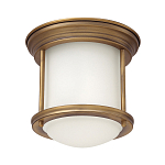 Потолочный светильник для ванных комнат с цилиндрическим стеклянным плафоном и одной лампой Hinkley варинант исполнения - 9 | Loft Concept в Липецке