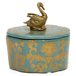 Фарфоровая шкатулка Swan Lake варинант исполнения - 6 | Loft Concept в Липецке