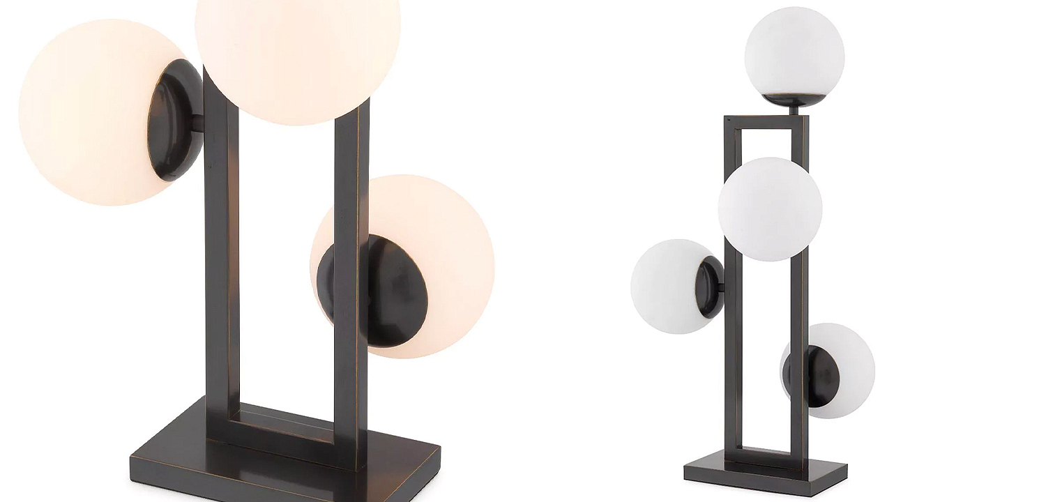 Настольная лампа Eichholtz Table Lamp Pascal Bronze Настольная лампа Eichholtz Table Lamp Pascal Bronze - Loft-Concept в Липецке