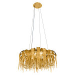 Люстра круглая подвесная с металлическими дугами и длинными цепочками 80 см Atlantis Chain варинант исполнения - 12 | Loft Concept в Липецке