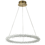 Кольцевая люстра украшенная кристаллами из хрусталя Gilbertine Crystals Ring Chandelier варинант исполнения - 2 | Loft Concept в Липецке