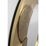 Зеркало золотое со вставками в виде геометрических фигур варинант исполнения - 4 | Loft Concept в Липецке