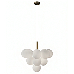 Люстра круглая со стеклянными сферами Maleficent варинант исполнения - 4 | Loft Concept в Липецке