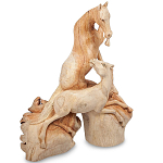 Статуэтка из дерева лошади Animals of the World 25 варинант исполнения - 2 | Loft Concept в Липецке