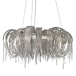 Люстра круглая подвесная с металлическими дугами и длинными цепочками 80 см Atlantis Chain варинант исполнения - 1 | Loft Concept в Липецке