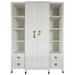 Большой шкаф с витриной Elsa Dreams White варинант исполнения - 6 | Loft Concept в Липецке