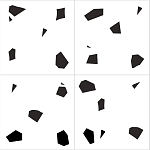 Плитка с узором Осколки варинант исполнения - 1 | Loft Concept в Липецке