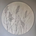 Ботаническое панно Тростник 3 варинант исполнения - 1 | Loft Concept в Липецке