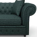 Мебельная ткань Шенилл темно-зеленый цвет 138 см T4-39 варинант исполнения - 6 | Loft Concept в Липецке