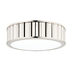 Потолочный светильник с гофрированным серебрянным абажуром Millennium варинант исполнения - 1 | Loft Concept в Липецке