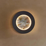 Бра в форме диска цвета латунь Brass Borders варинант исполнения - 5 | Loft Concept в Липецке