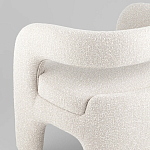 Кресло дизайнерское для лаунж зоны жемчужного цвета Pearl Lounge варинант исполнения - 5 | Loft Concept в Липецке