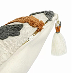 Подушка декоративная с вышивкой и кисточками Divine Abstractions варинант исполнения - 3 | Loft Concept в Липецке