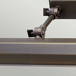 Светильник для картин с призматическим плафоном и двойными регулируемыми шарнирами Elstead Lighting варинант исполнения - 45 | Loft Concept в Липецке