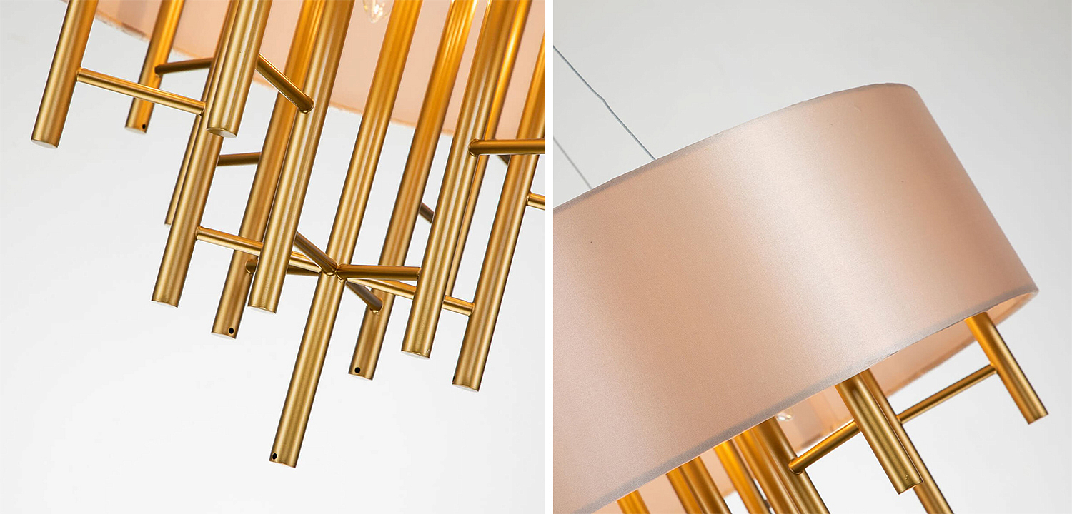 Люстра Oswell Lampshade Chandelier Люстра Oswell Lampshade Chandelier - Loft-Concept в Липецке