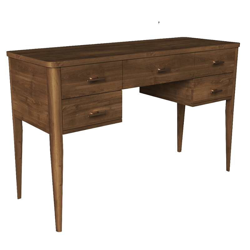 Стол письменный из массива бука Tasteful Furniture Коричневый Слоновая кость Стол письменный из массива бука Tasteful Furniture Коричневый Слоновая кость в Липецке | Loft Concept