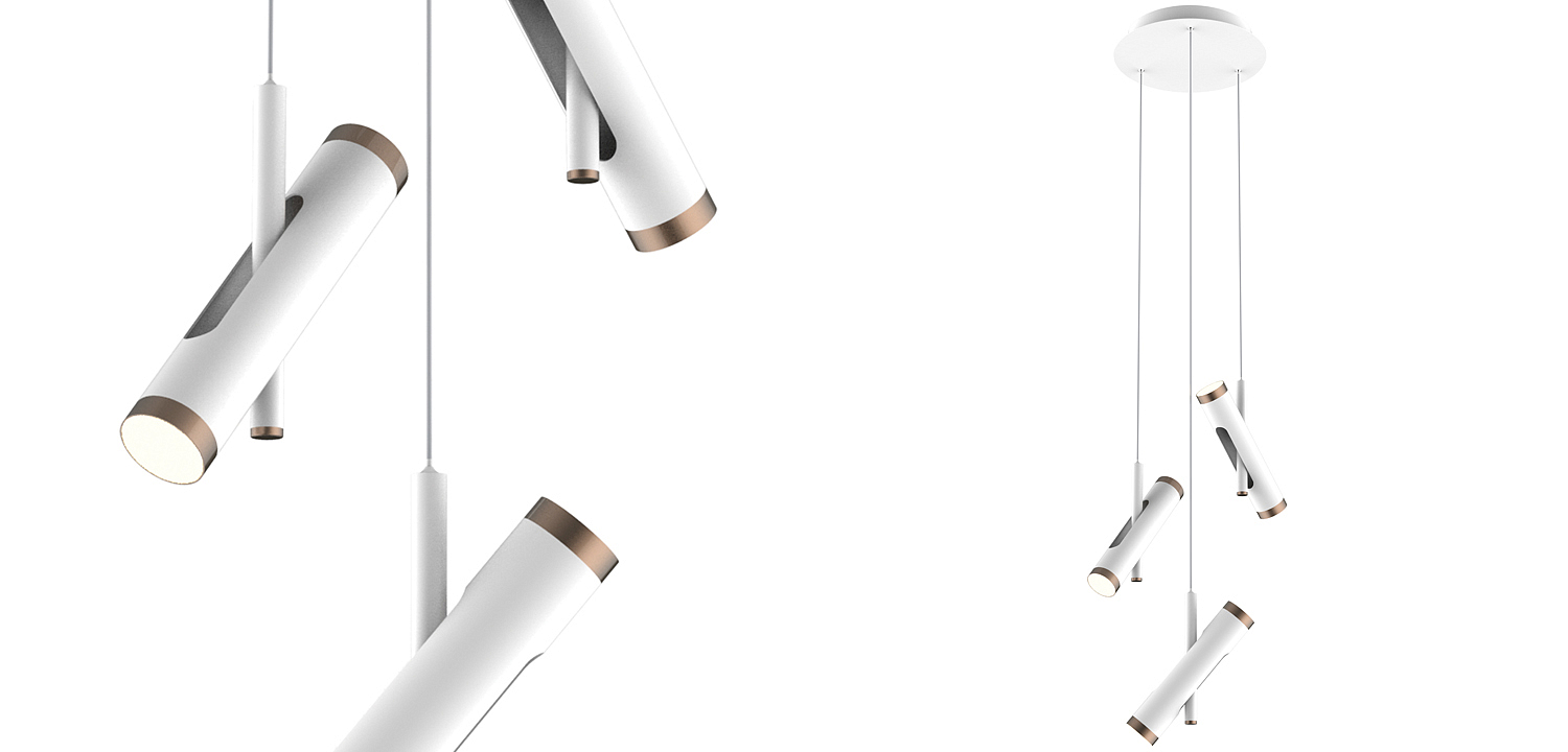 Люстра Rainer Chandelier Trio white Люстра Rainer Chandelier Trio white - Loft-Concept в Липецке