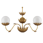 Бра с плафонами в форме шара на стеблях с листьями Whimsical Patterns варинант исполнения - 2 | Loft Concept в Липецке