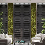 Гипсовая 3D Панель MOXIE варинант исполнения - 1 | Loft Concept в Липецке