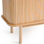 Длинный низкий буфет с 2-мя раздвижными дверцами Toinette Light Cupboard варинант исполнения - 6 | Loft Concept в Липецке