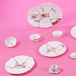 Десертная тарелка Seletti Kintsugi варинант исполнения - 2 | Loft Concept в Липецке