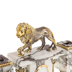 Настольный письменный набор из мрамора с декором в виде льва в подарочной упаковке Marble Accessory варинант исполнения - 3 | Loft Concept в Липецке