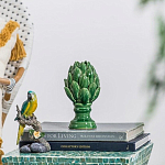 Статуэтка в виде артишока из зелёной керамики с глянцевыми лепестками Artichoke Decor  варинант исполнения - 6 | Loft Concept в Липецке