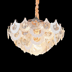 Люстра круглая с многослойными элементами в виде лепестков Embodiment варинант исполнения - 1 | Loft Concept в Липецке