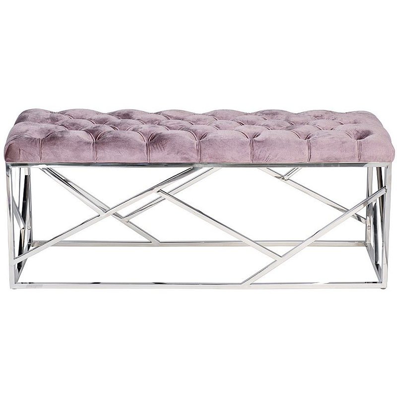 Банкетка Marietas DARK PINK Темно-розовый в Липецке | Loft Concept 