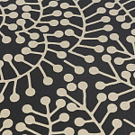 Подушка декоративная черного цвета Blossom Essence Grace варинант исполнения - 4 | Loft Concept в Липецке