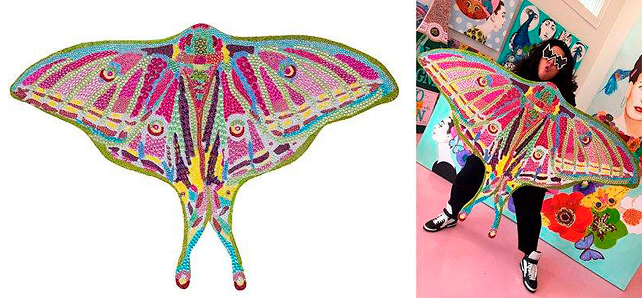 Картина “Spanish Moon Moth Butterfly Cut Out” Картина “Spanish Moon Moth Butterfly Cut Out” - Loft-Concept в Липецке