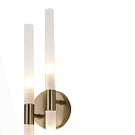 Бра с двумя цилиндрическими матовыми плафонами на круглом основании Delta Light варинант исполнения - 3 | Loft Concept в Липецке