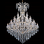 Люстра многоярусная с хрустальными подвесками в классическом стиле Диаметр 180 см Crystal lamps варинант исполнения - 1 | Loft Concept в Липецке