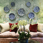 Обои ручная роспись Temple Newsam Mercury Grey варинант исполнения - 4 | Loft Concept в Липецке